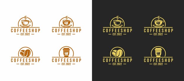 Kaffeestube-logo-design-vektor