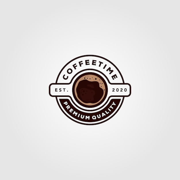 Kaffeetasse logo café shop illustration design