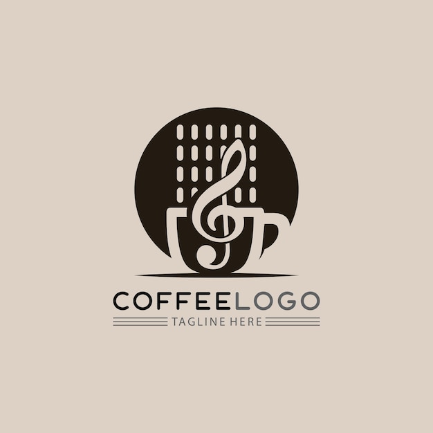 Kaffeetasse logo vorlage