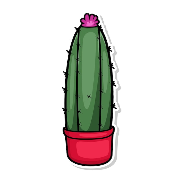 Kaktuspflanzen-vektorkunst