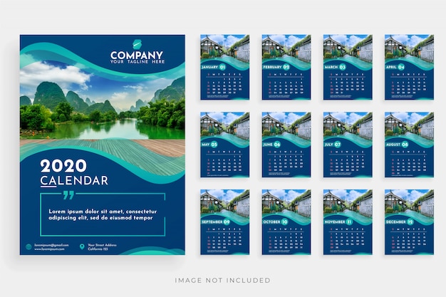 Kalender 2020 Liquid Frame Foto