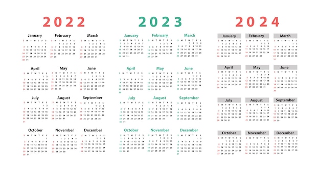 Vektor kalender 2021 ab sonntag. vektor-illustration