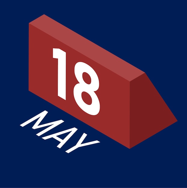 Kalender des Monats April Buch des Monats Mai