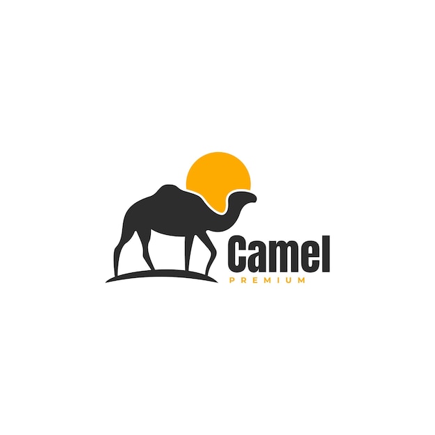 Kamel-logo-icon-design-vorlage