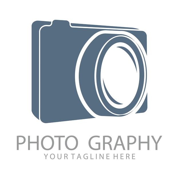Kamera-Vektor-Logo-Illustrationsdesign