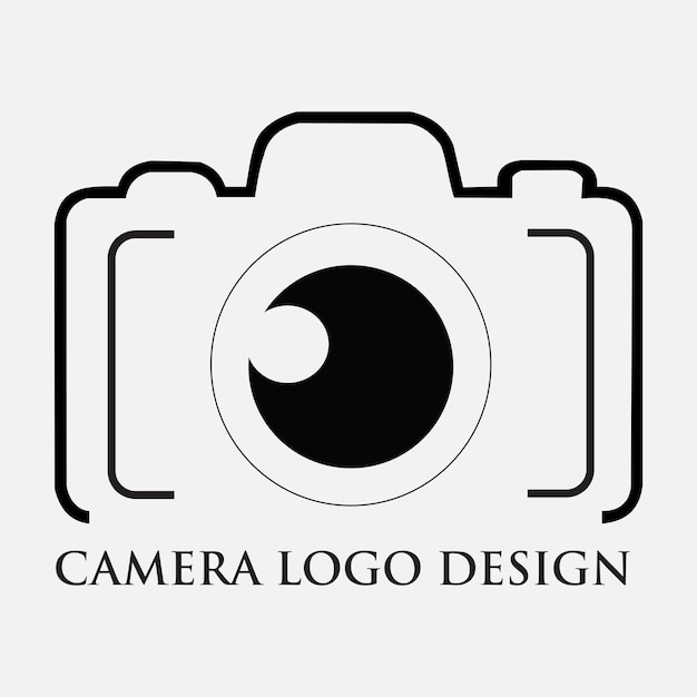 Vektor kamerasymbol im trendigen flachen stil, isoliert auf grauem hintergrund kamerasymbole für ihr website-design