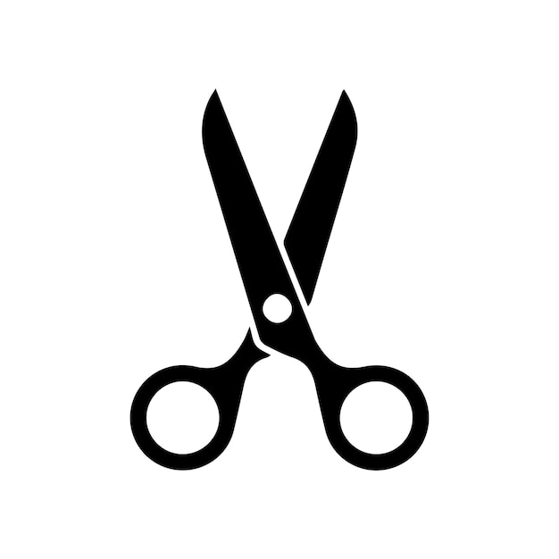 Kamm- und Schere-Symbol Schere Haarbürste Vektorillustration Haarkamm und Schere
