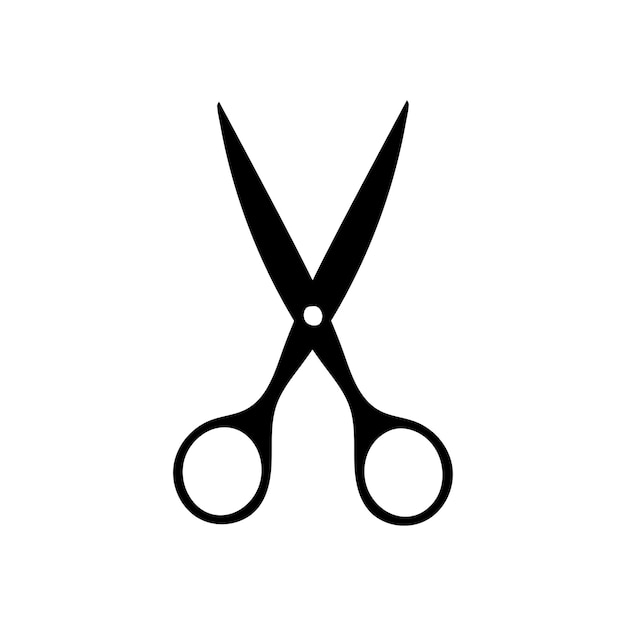 Kamm- und Schere-Symbol Schere Haarbürste Vektorillustration Haarkamm und Schere