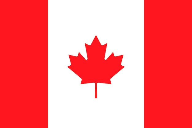 Kanada-Flagge HD-Vektor