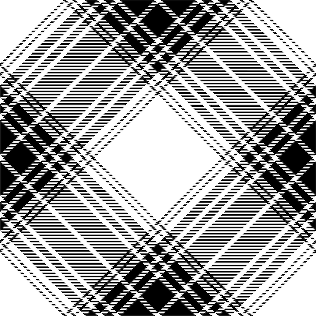 Karierter Mustervektor. Überprüfen Sie die Stoffstruktur. Nahtloses Textildesign für Kleidung, Papierdruck oder Webhintergrund
