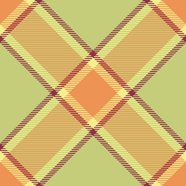 Karierter Stoff mit Tartan-Vektormuster und nahtlosem Textilhintergrund
