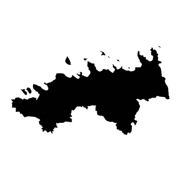 Karte des landkreises harju mit der staatlichen verwaltungsunterteilung estlands. vektorillustration