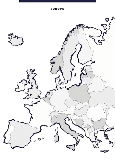 Karte Europas