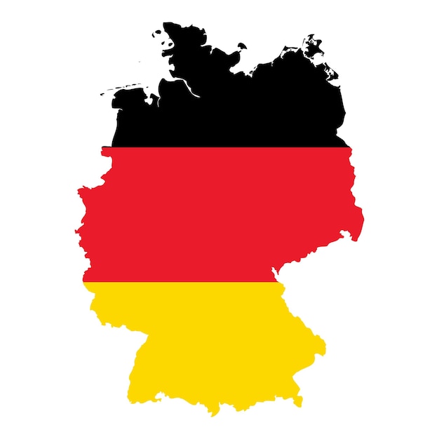 Karte von Deutschland
