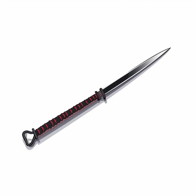 Katana Vektor Japan Illustration asiatischer Samurai Krieger japanischer Design Kultur Kunst Tradit