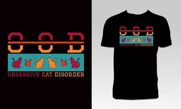 Katzen-t-shirt-design