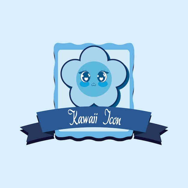 Kawaii icon design