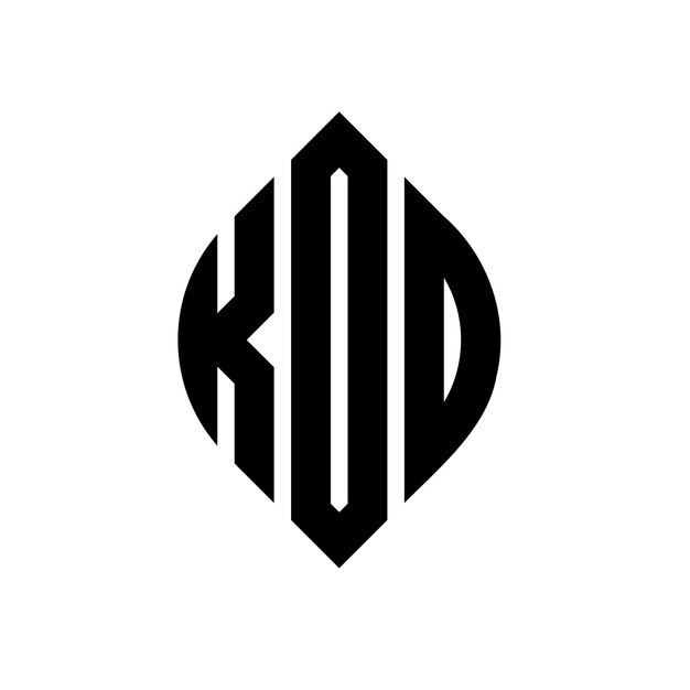 Kdd kreisbuchstaben-logo-design mit kreis- und ellipseform kdd ellipse-buchstaben mit typografischem stil die drei initialen bilden ein kreis-logo kdd kreise-emblem abstrakt monogramm buchstaben-marke vektor