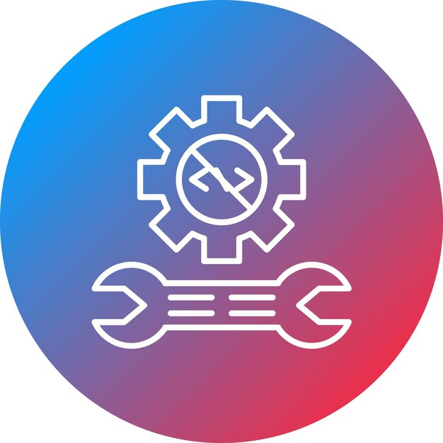Kein Code Werkzeug-Symbol Vektorbild Kann für No Code verwendet werden