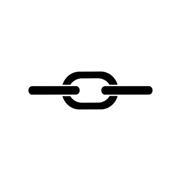 Kettensymbol-Logo-Vektor