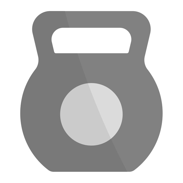 Vektor kettlebell-icon-vektorbild kann für pilates verwendet werden