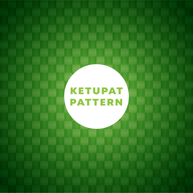 Ketupat muster hintergrund