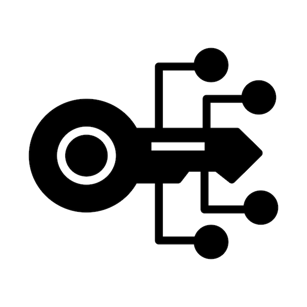 KEY VECTOR-Icon