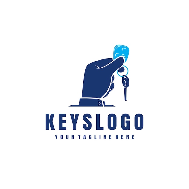 Keys-logo-vektor-prämie