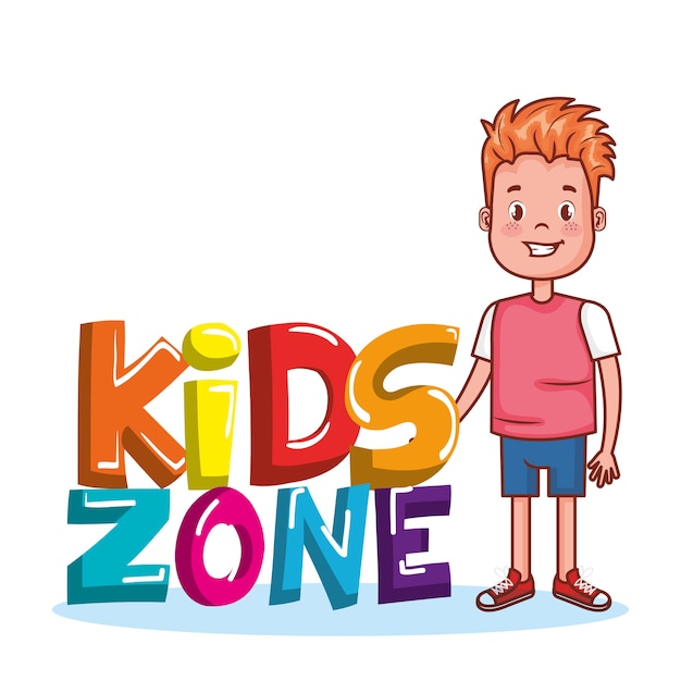 Kinderzone poster symbol