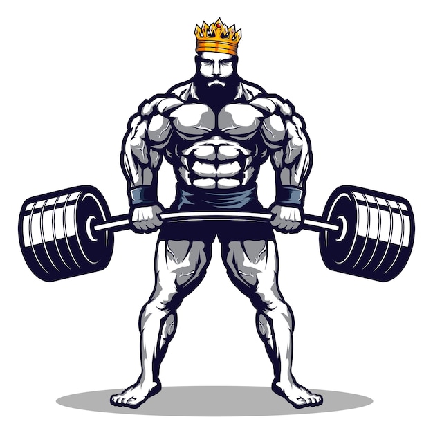 King bodybuilding und fitnessstudio logo