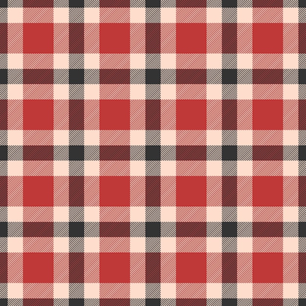 Klassischer tartan, gingham, büffel, lamberjack, karo-nahtloses muster der frohen weihnachten karo