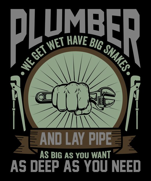 Klempner-t-shirt-design