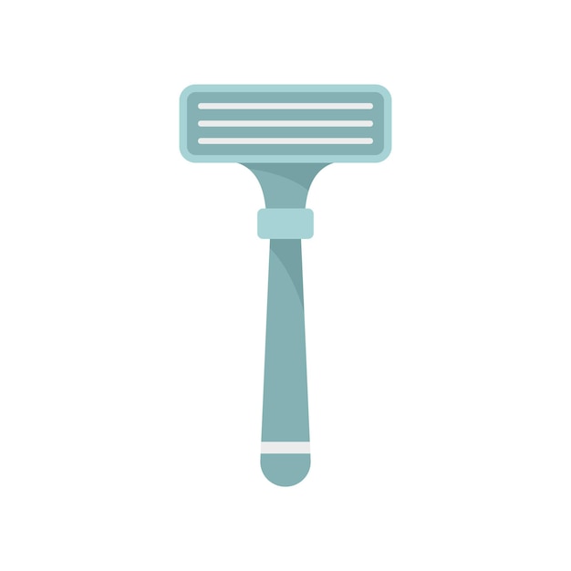 Klingenrasierer-Symbol Flache Illustration des Klingenrasierer-Vektorsymbols für Webdesign