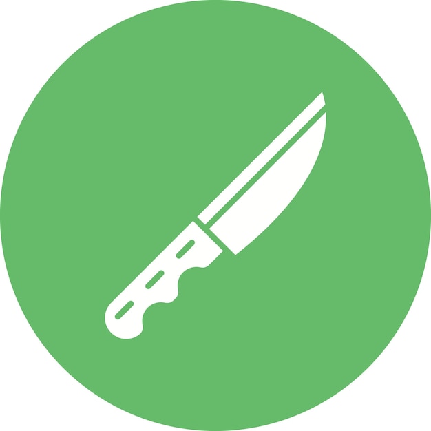 Knife-Vektor-Illustrationsstil