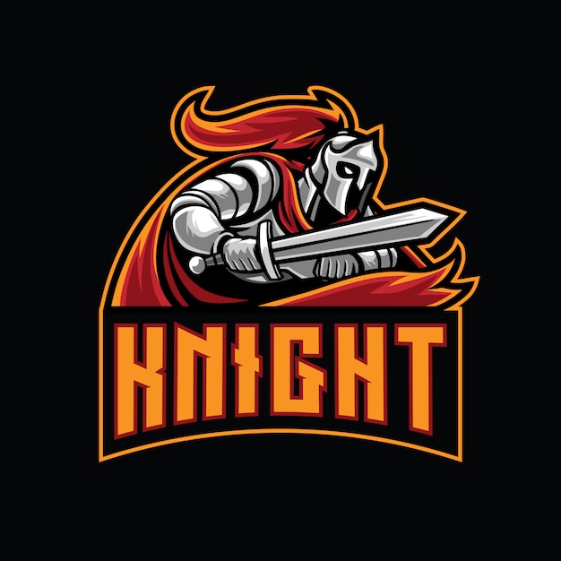 Knight esport logo vorlage