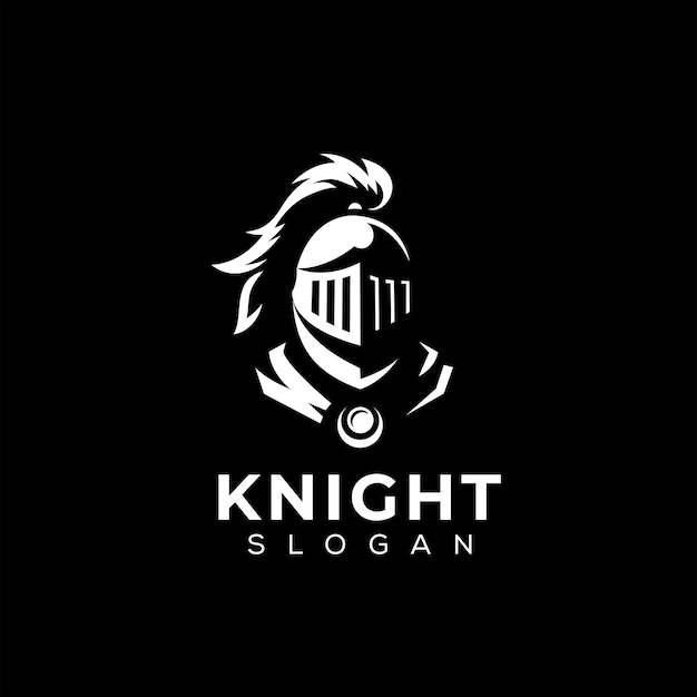 Knight head logo vorlage