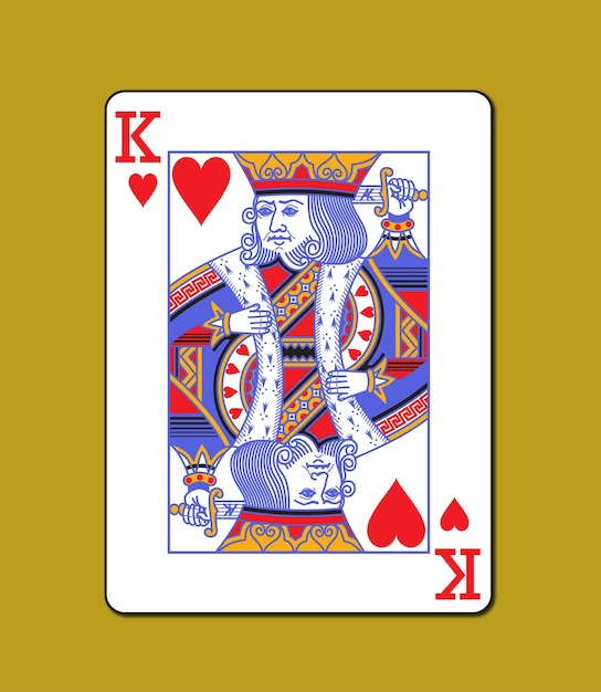 König der spielkarten könig der piken spielkarten t-shirt