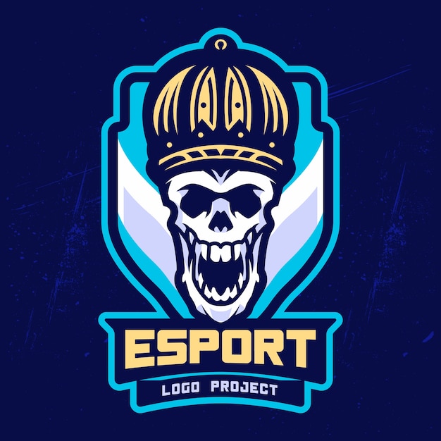 König skull esports logo