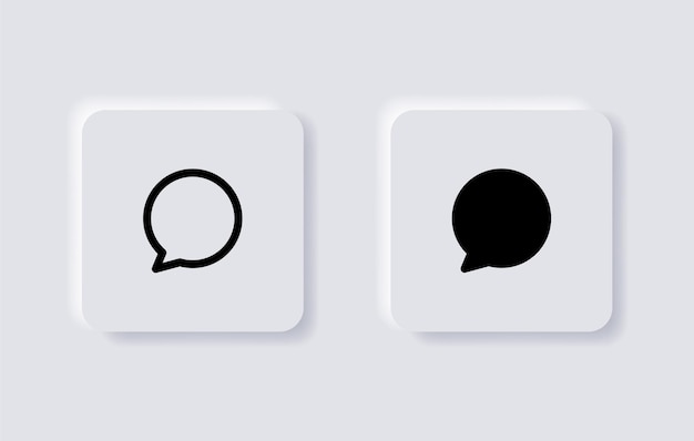 Kommentarsymbol chat-nachricht blase symbol zeichen website web app ui-symbol symbole für mobile anwendungen zeichen