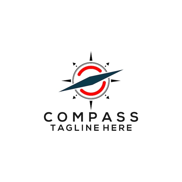Kompass-logo-vektor. kompass-logo-vorlage