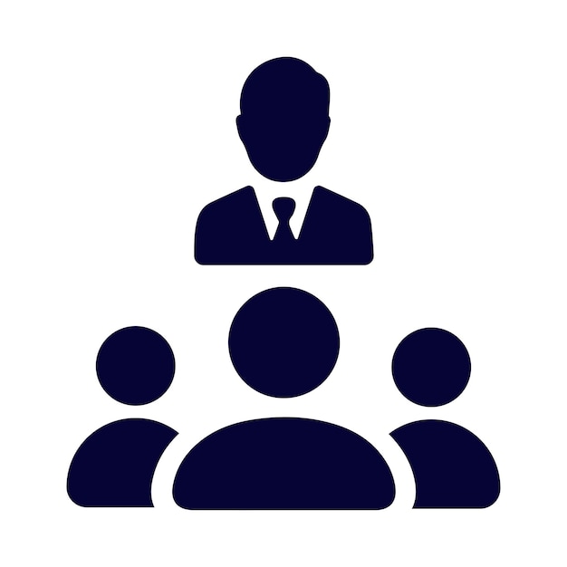 Konferenztraining, Treffen, Redner, Geschäftskonferenz-Symbol