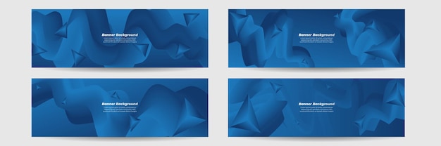 Konferenzvektorvorlage. abstrakter gepunkteter blauer hintergrund für it-konferenzeinladung, geschäftstreffen. banner für social-media-ankündigung