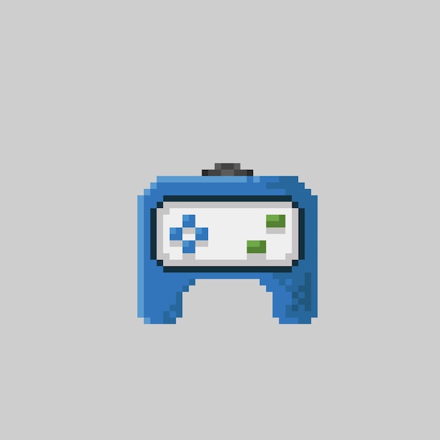 Konsolen-controller im pixel-art-stil