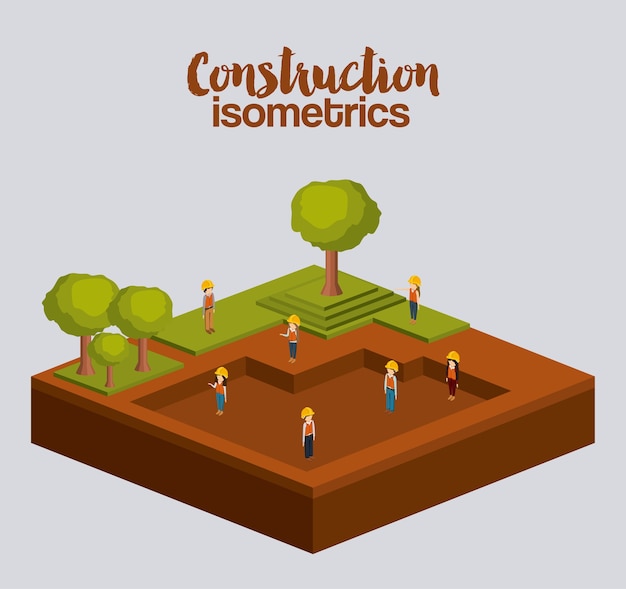 Konstruktion isometrie-design