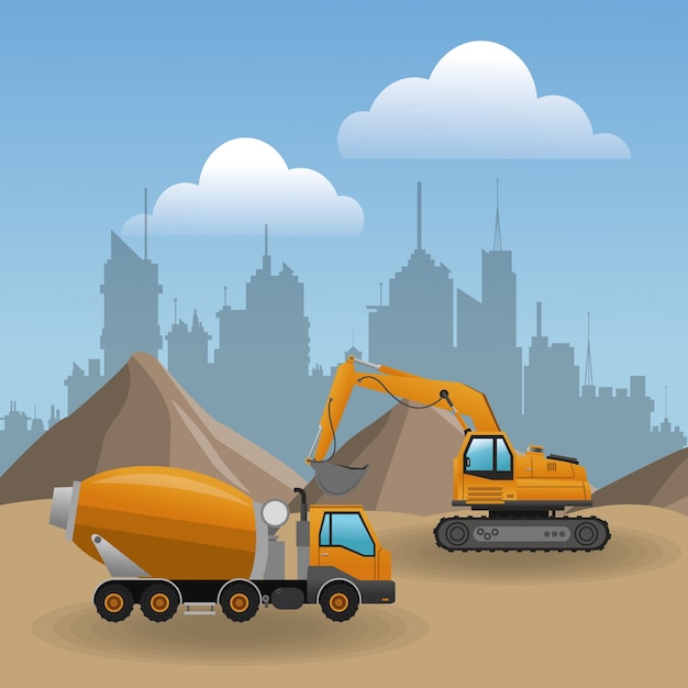 Konstruktion und LKW-Design
