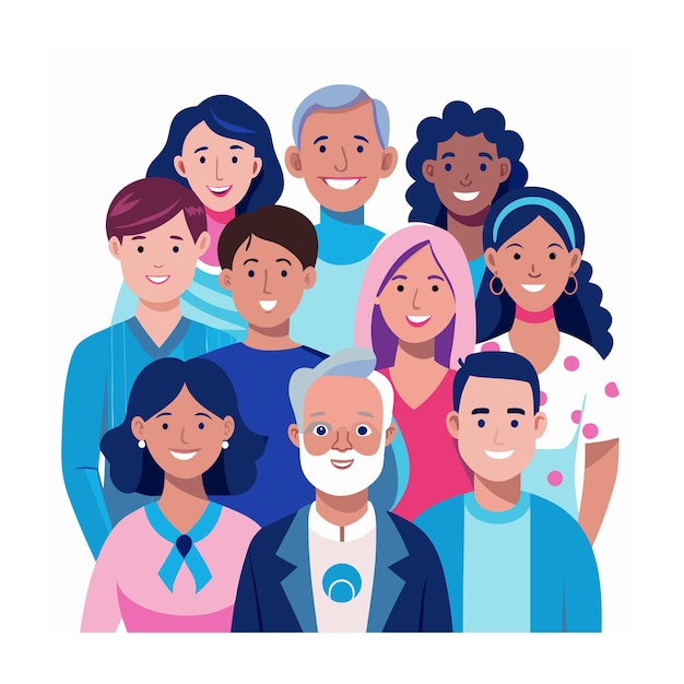 Konzept-Illustration für den Weltdiabetes-Tag