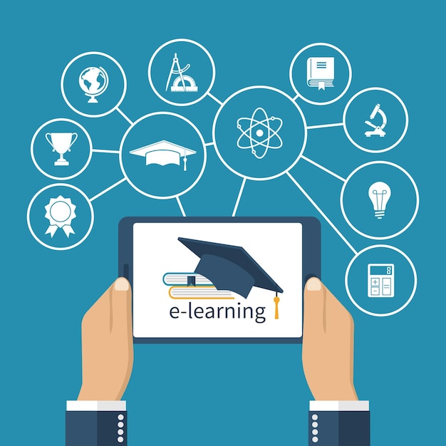 Konzept Online-Bildung