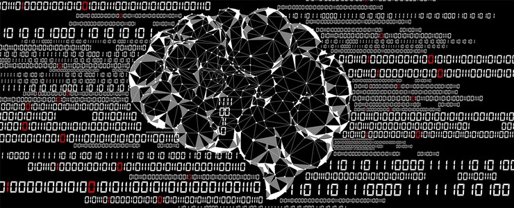 Vektor konzeptionelle technologieillustration der künstlichen intelligenz