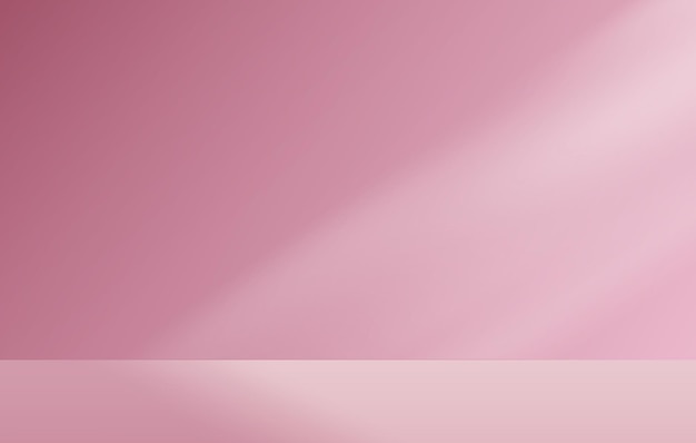 Kosmetischer rosa Hintergrund und hochwertiges Podiumsdisplay für das Branding der Produktpräsentation.