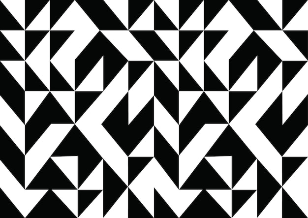 Vektor kostenlose vektor-geometrische abstrakte flache mosaik-hintergrundmuster